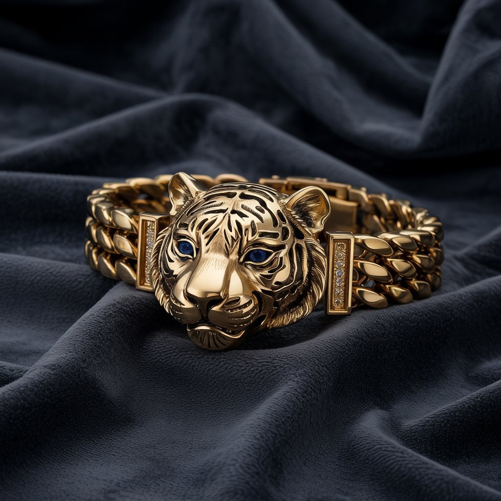 Золотой браслет DG-BR-05