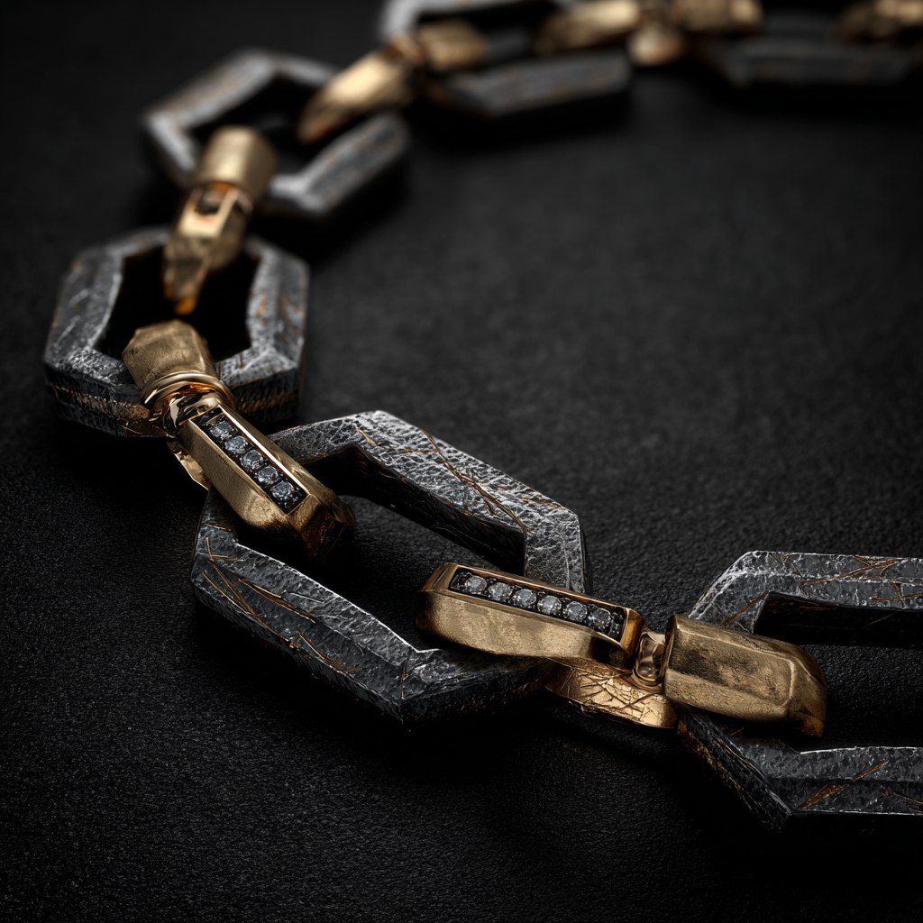 Золотой браслет DG-BR-10