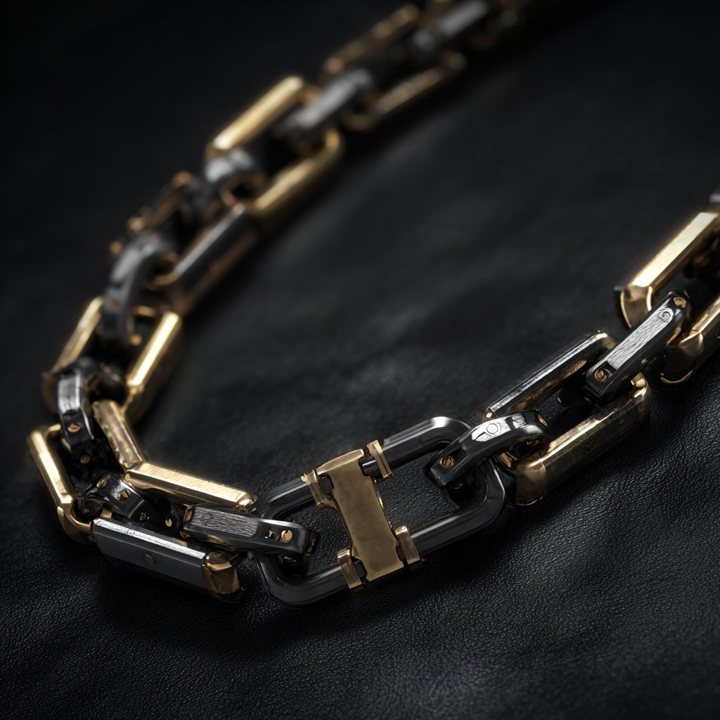 Золотой браслет DG-BR-12