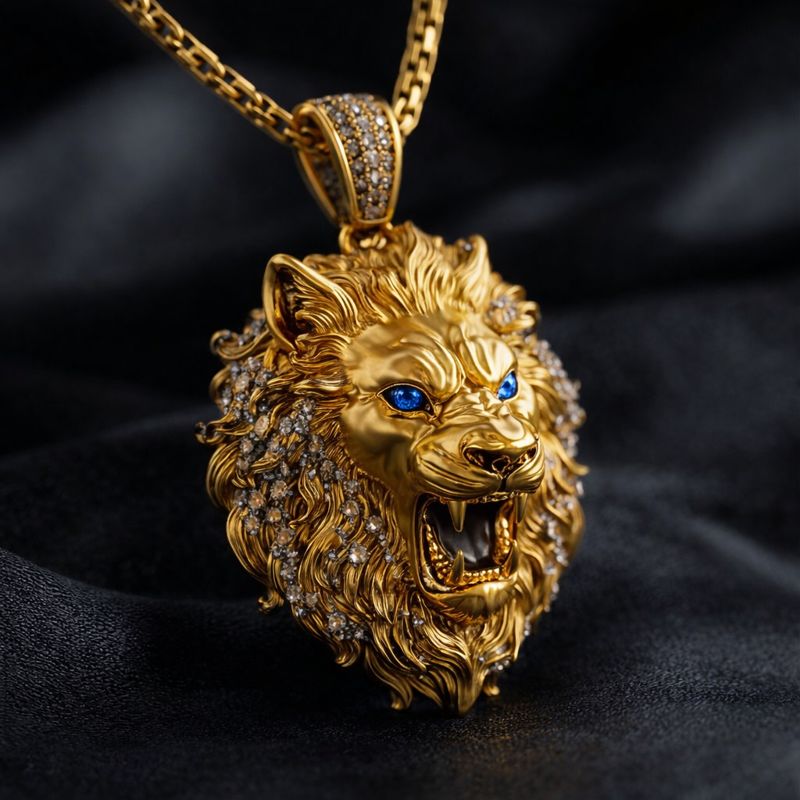 Золотая подвеска DG-PD-04