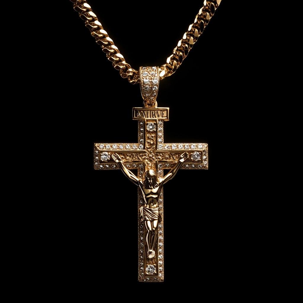 Золотая подвеска DG-PD-07