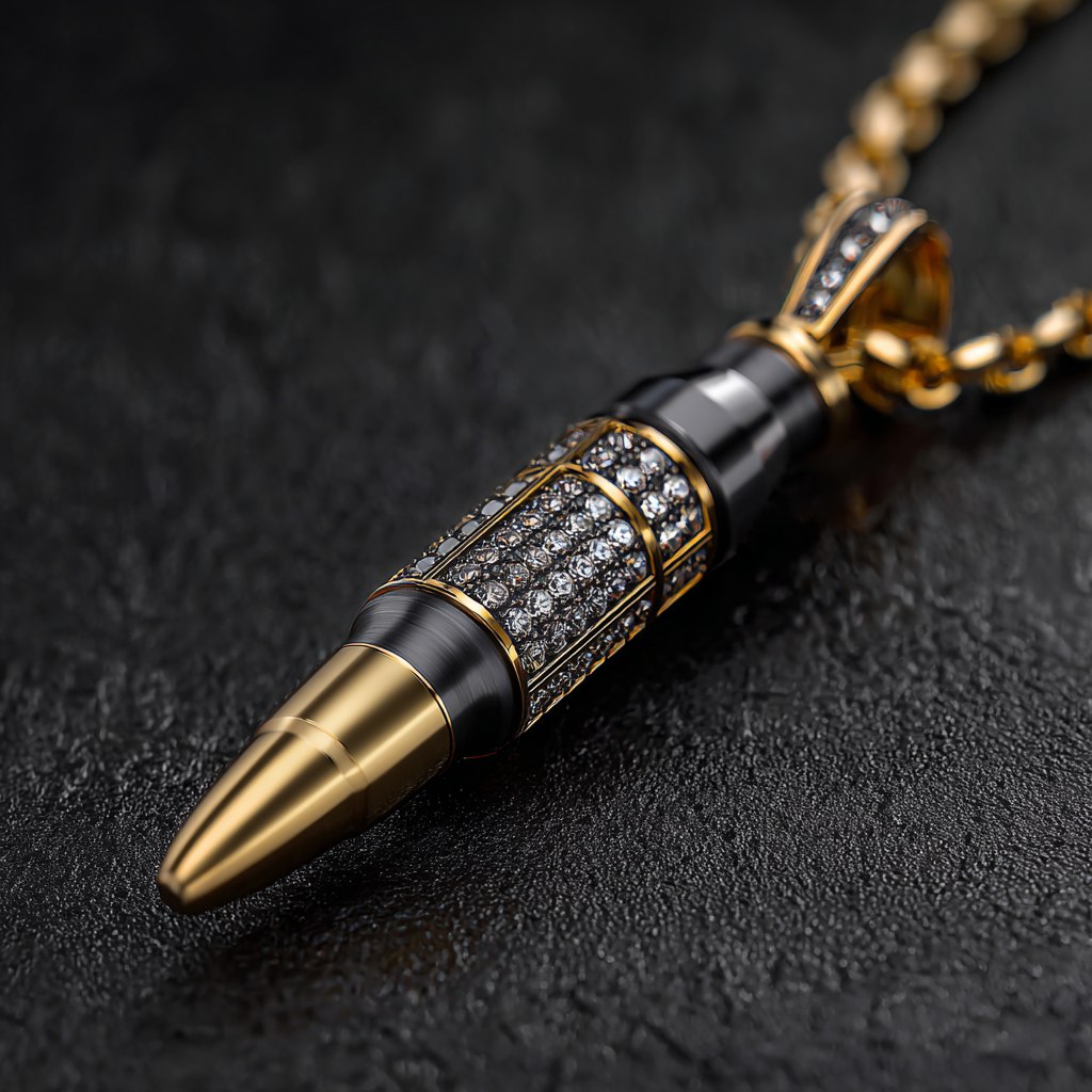 Золотая подвеска DG-PD-08