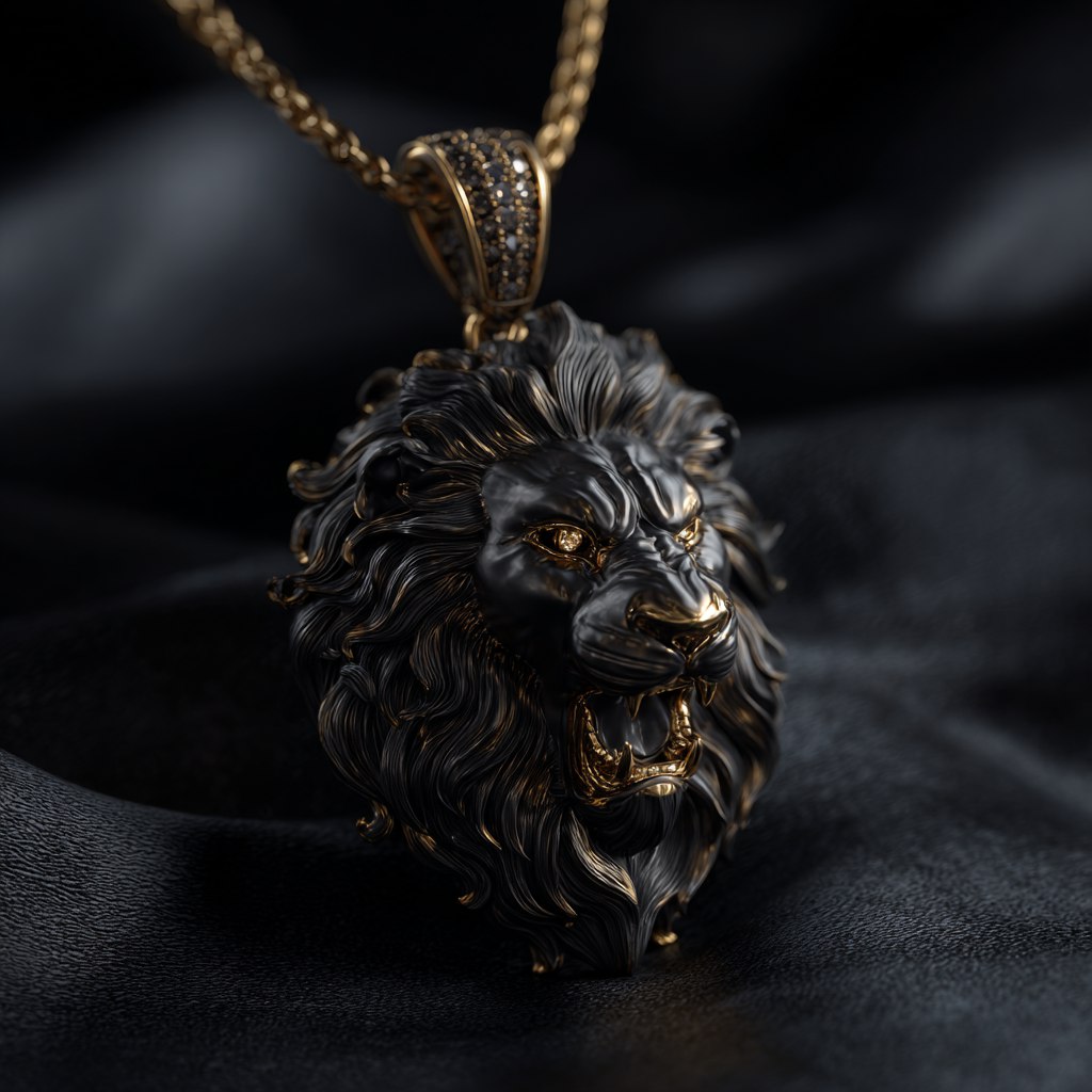 Золотая подвеска DG-PD-12