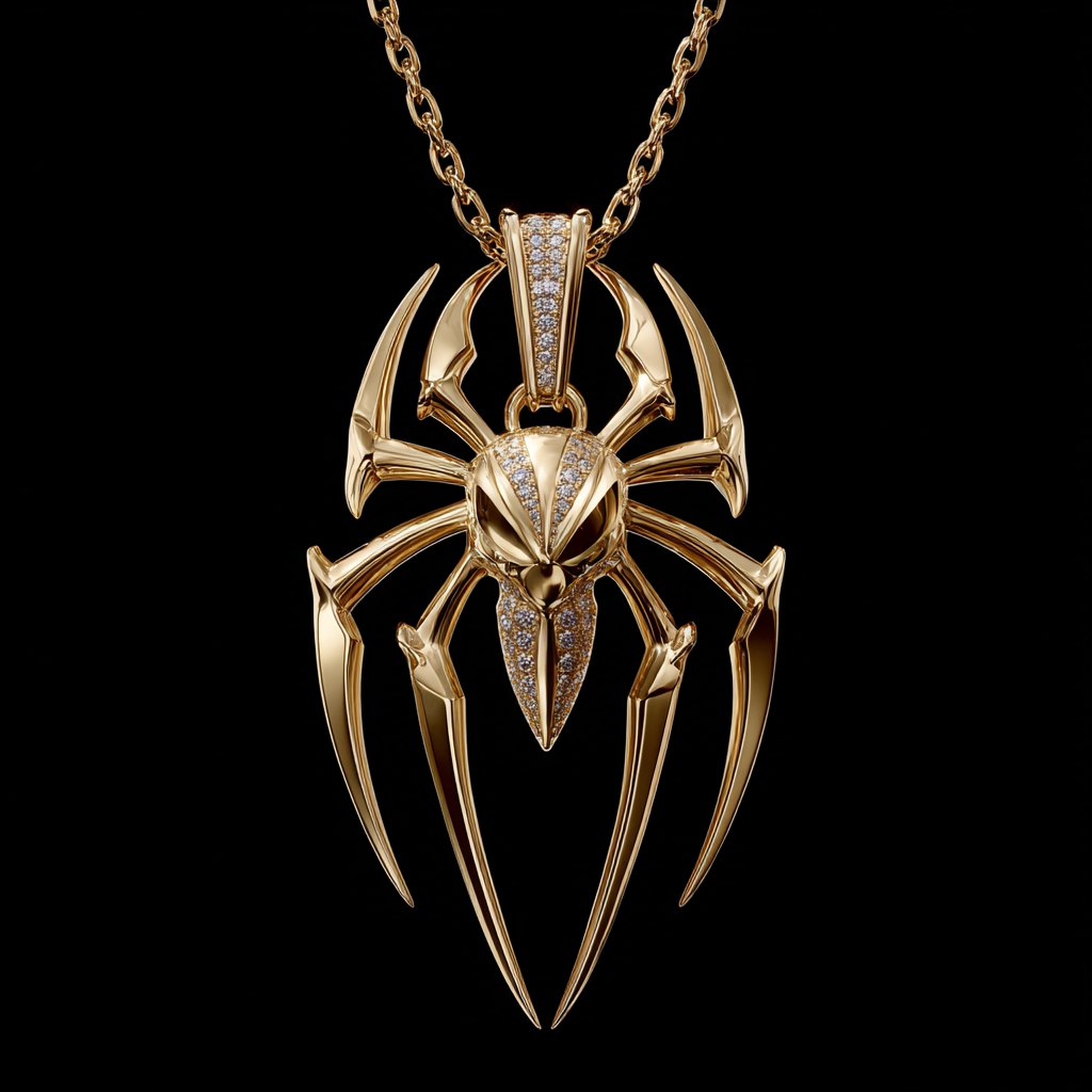 Золотая подвеска DG-PD-16