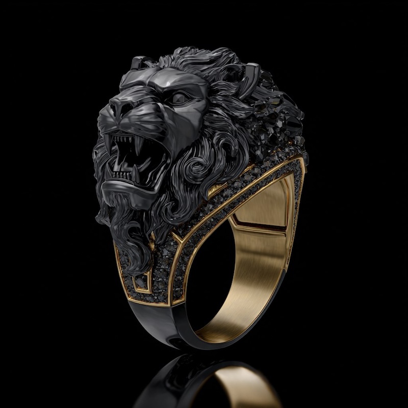 Кольцо с животными DG-RA-15